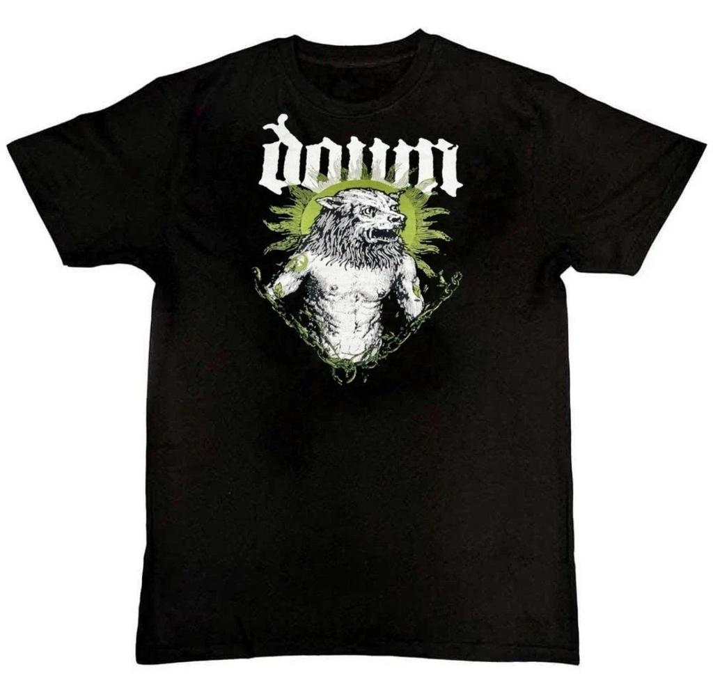 DOWN Phil Anselmo Band Graphic Print Mens Unisex 100% Cotton T-shirt Mens Tees Top