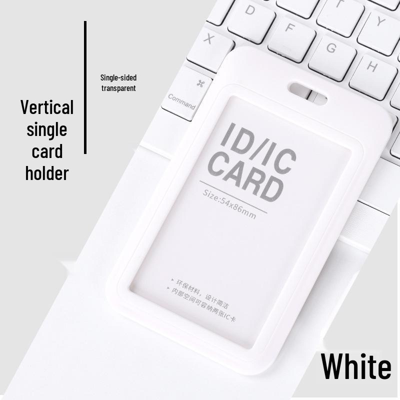 Retractable Plastic Lanyard Card Holder for School Badges - Available in Multiple Colors