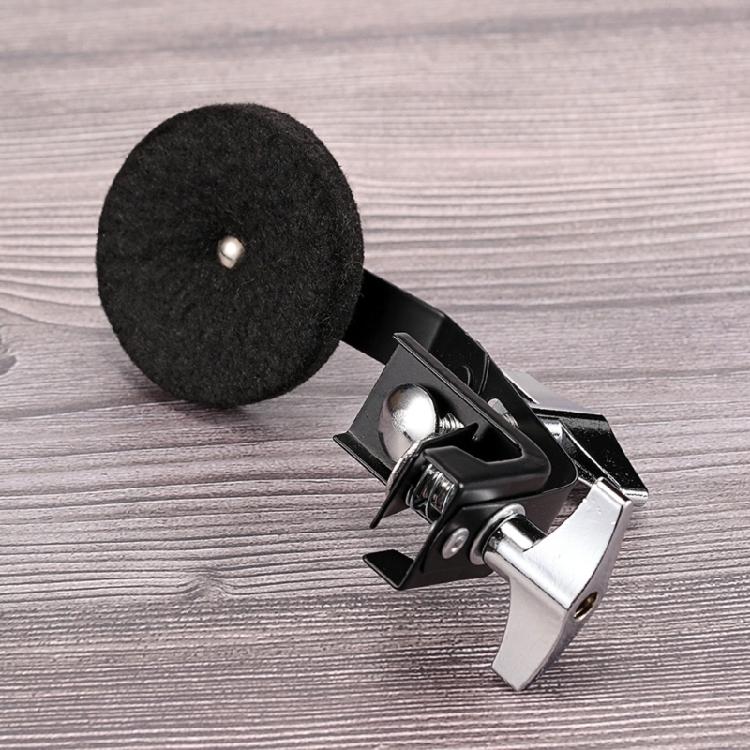 Portables Snares Drum Sound Dampener Felt Pad and Adjustable Clamp System for Improving Snares Sound Quality