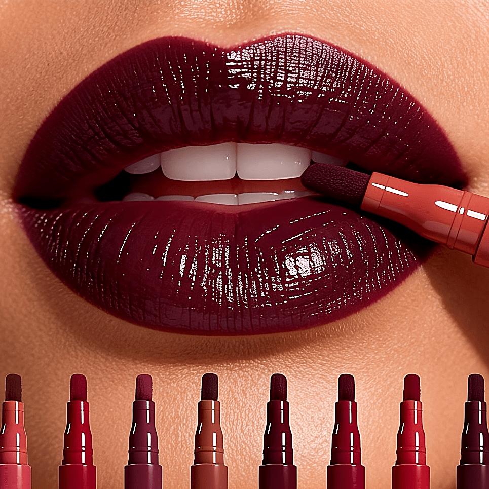 Full-Coverage Lip Liner, Waterproof and Long-lasting, Non-sticky, Suitable for All Pink, Beige, Brown, and Berry Shades Lipstick