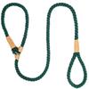 Cotton Dog Leash Collar,Slip Training Lead for Medium & Large Dog,Dog Leash Leather Slip Preventer P Chain Pet Leash Comfortable