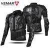 Motorcycle Armor Jacket With Elbow Shoulder Waist Protection Off-Road Riding Adult Safety Gear Set