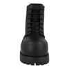Salvatore Ferragamo Fede Combat Boots Black