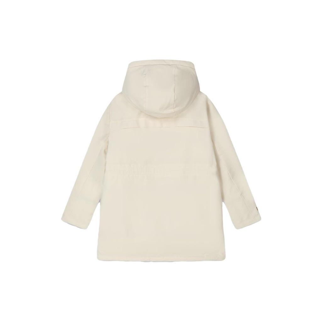 Fila Solid Color Hooded Casual Mid-Length Down Jacket Women Outerwear Light-Green F11W349904F-IV