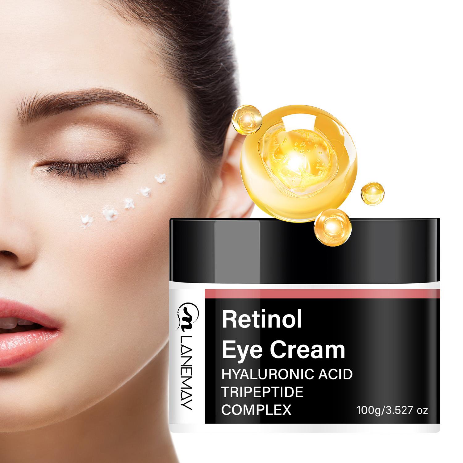 

Retinol Eye Cream-Deep Moisturizes, Intensely Hydrates The Eye Area-Reduce Puffiness And Dullness-Suitable For All Skin Types, 100g