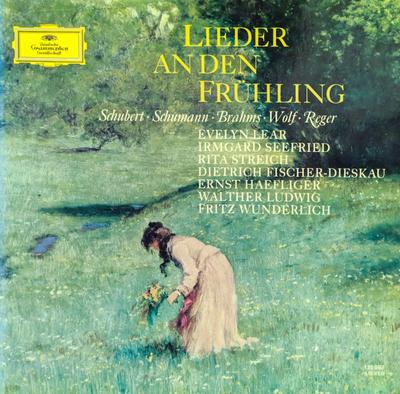 LP Record FRANZ SCHUBERT · ROBERT SCHUMANN ·  - Lieder An Den Frühling 135007 Deutsche Grammo 1969 Germany Classical Used