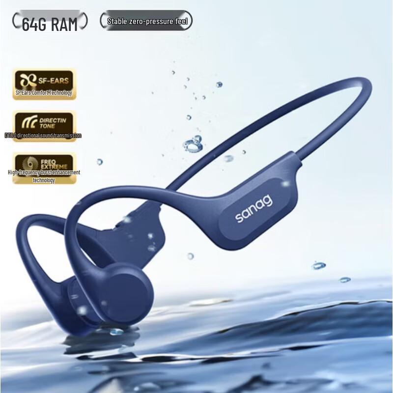 

SANAG B60S ProMax Bone Conduction Bluetooth Headset