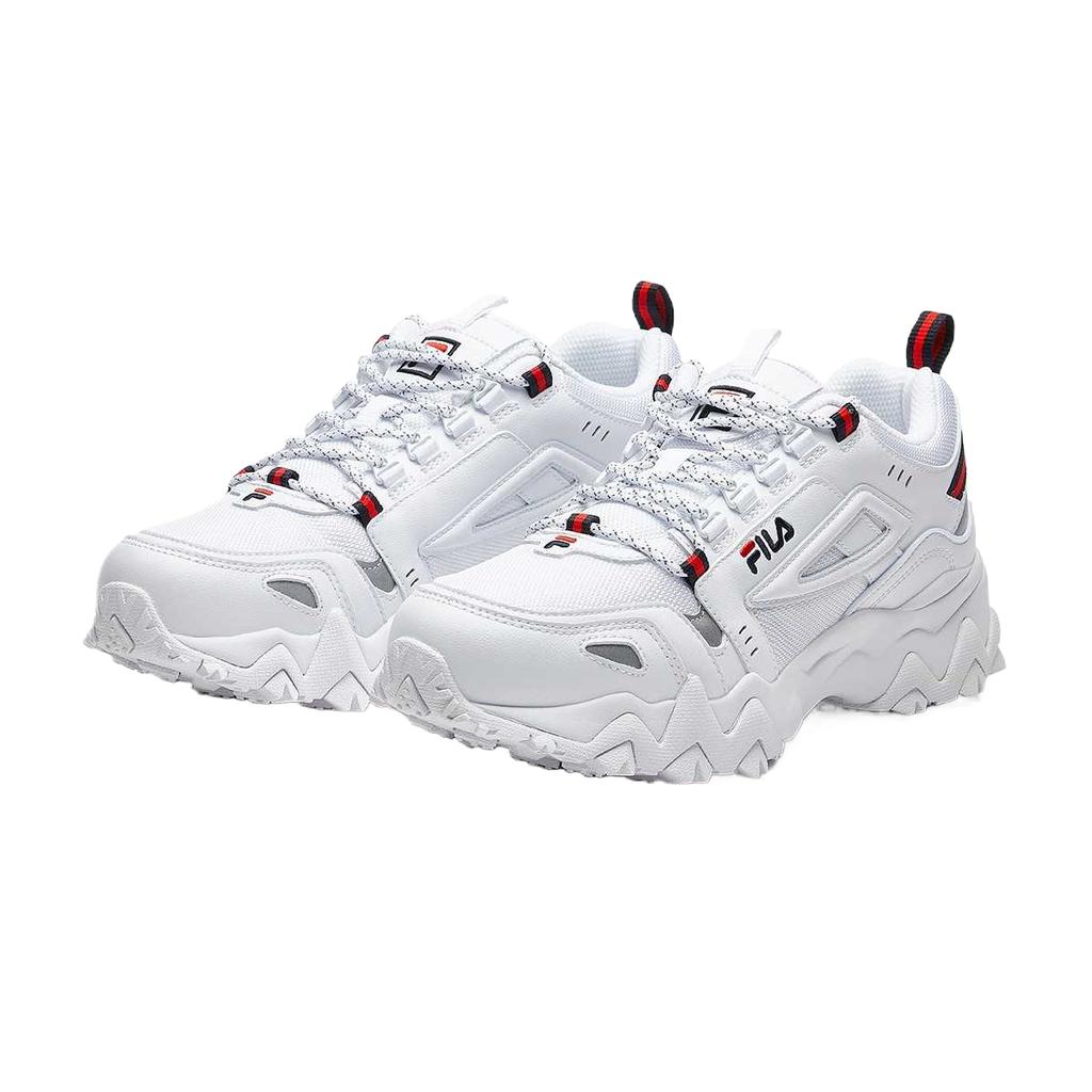 FILA Oakmont Trendy Soft Comfortable Non-Slip Running Shoes Men Sneakers Group-White F12M011115FWT