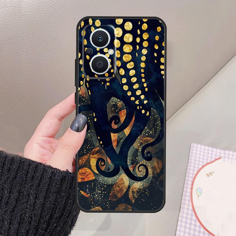 Octopus Ocean Aesthetic Funda For OPPO Reno 10 11 12 13 14 Pro 8 7 Lite 11F 12F 13F 14F OPPO Find X8 X5 X6 X9 Pro Case