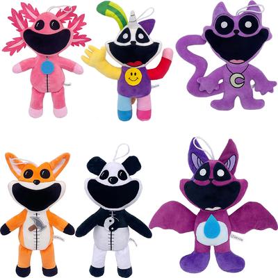 New Cat Plush Toys “Horror” Catnap Cat Plushies Doll Monster Stuffed Anime Toy Panda Pillow Kids Birthday Gifts Fans Boy