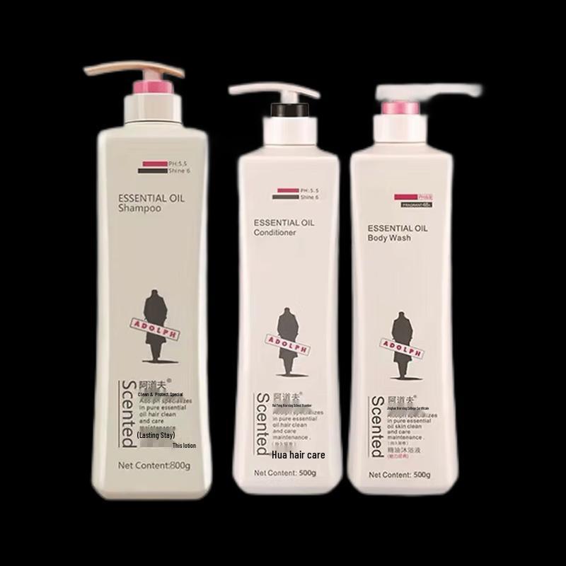 ADOLPH Essential Oil Hair & Body Care + Laundry Detergent Gift Set