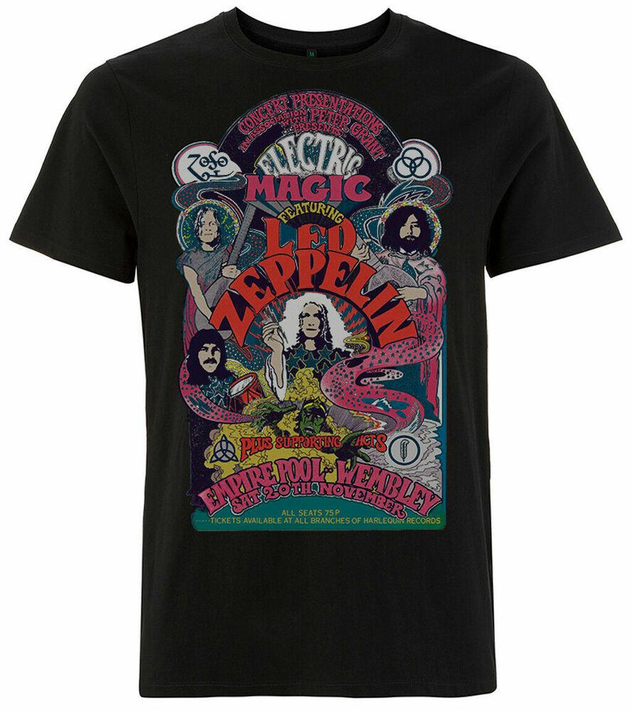 

Футболка унисекс Led Zeppelin Electric Magic Full Color ly Rock Band