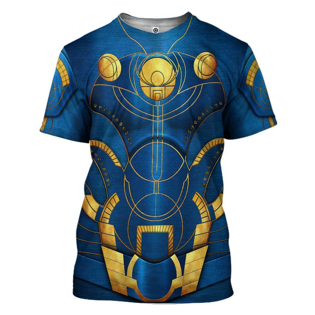 

Oversized Men s T-shirt 3d Armor Fashion Short Sleeve Metal Style Print Casual Top Street Loose Breathable 6xl Male Tee Clothing 4XL