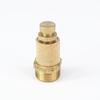 3/8" BSP Male Thread Adjustable Brass Cylinder Pneumatic Breather Silence Muffler fitting For Noise Reducing of Solenoid valve