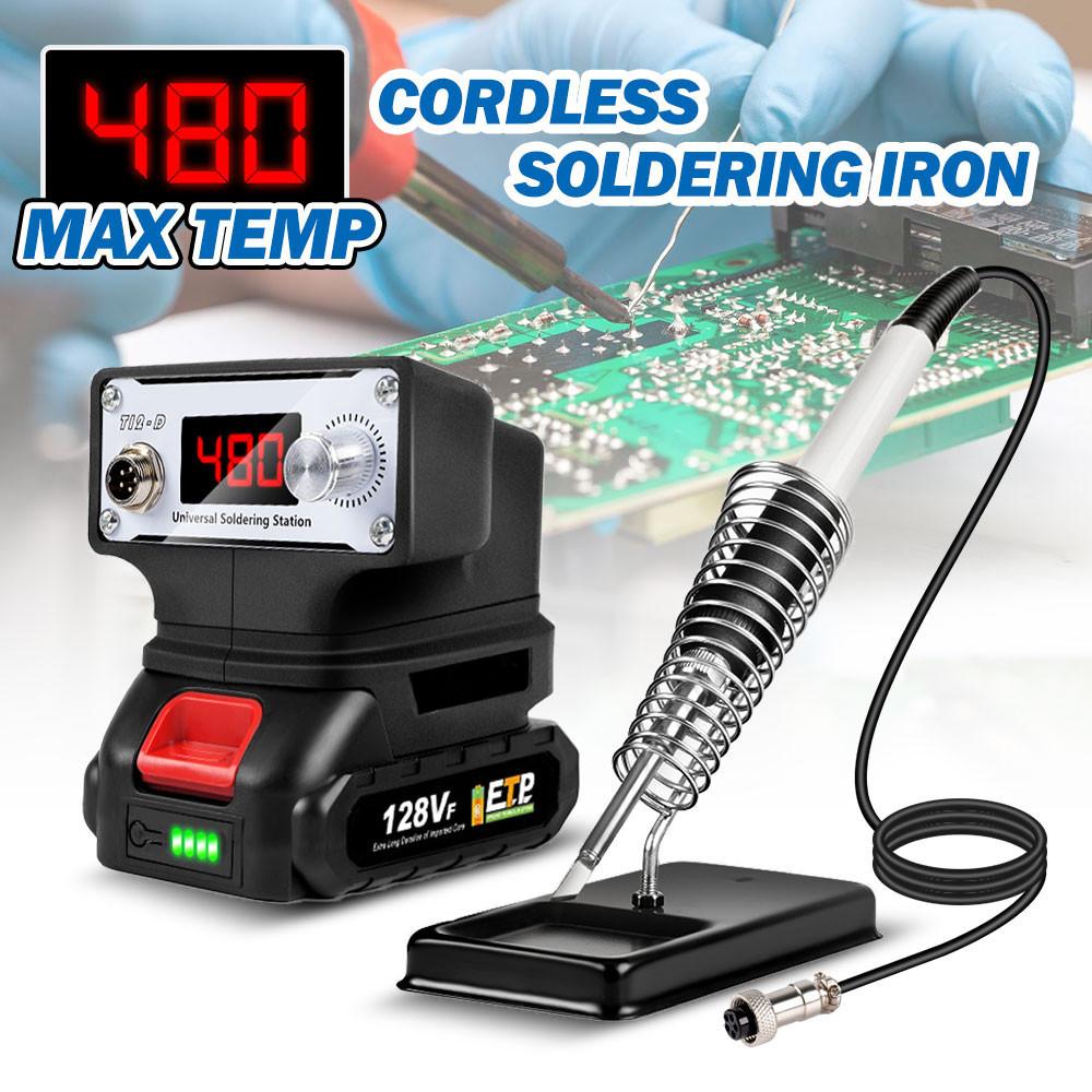 2-in-1 Portable Cordless Electric Soldering Iron Multifunction Household Electric Welding Machine