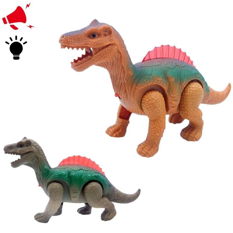 Interactive Electric Dinosaur Toy Set For Boys With Glowing Features For Engaging Playtime