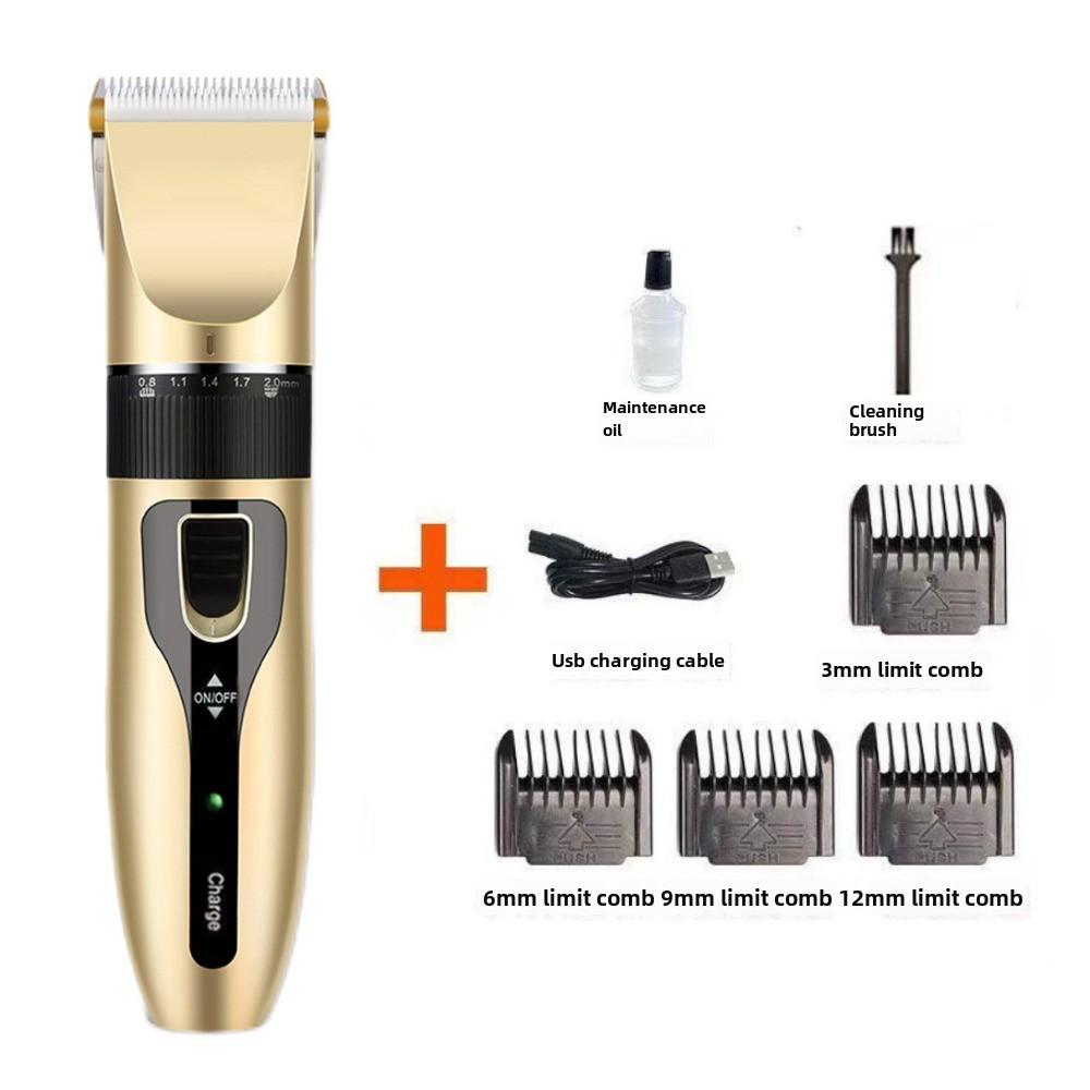 Electric Fader Professional Haircut Electric Push Scissor Adult Children Razor Bald Hair Cutter Rechargeable