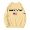 Unisex Printed Round Neck Long Sleeved Loose Fitting Long Sleeved Casual Long Sleeved Top Hoodie
