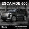 Car Model 1/32 for Cadillac Escalade Off-Road Vehicle Alloy Die-Casting Vehicle Toy with Sound and Light Pull Back Multiple Colour