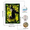 DIY Diamond Painting Evil Witch Cross Stitch Kit Mosaic Art Diamond Painting Full Circle Diamond Home Decoration