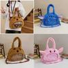 Stitch Fashionable Lilo Plush Girl Bag Large Capacity Material Daily Occasion