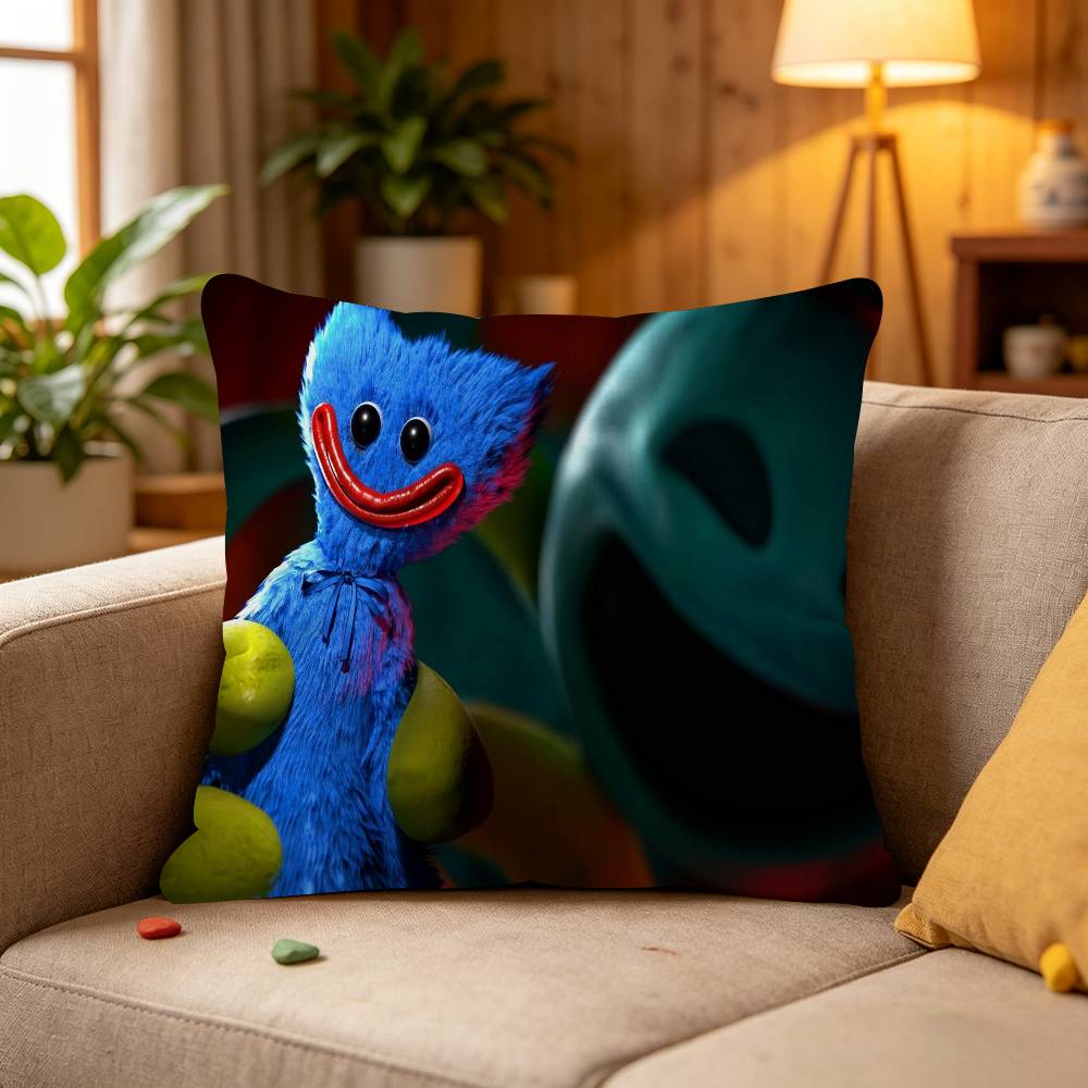 Lustiges Spiel P-Poppy Playtimes Kissenbezug Zeichentrick Geschenk Kissenbezug Schlafzimmer Zuhause Sofa Stuhl Sitz Dekor Kissenbezug