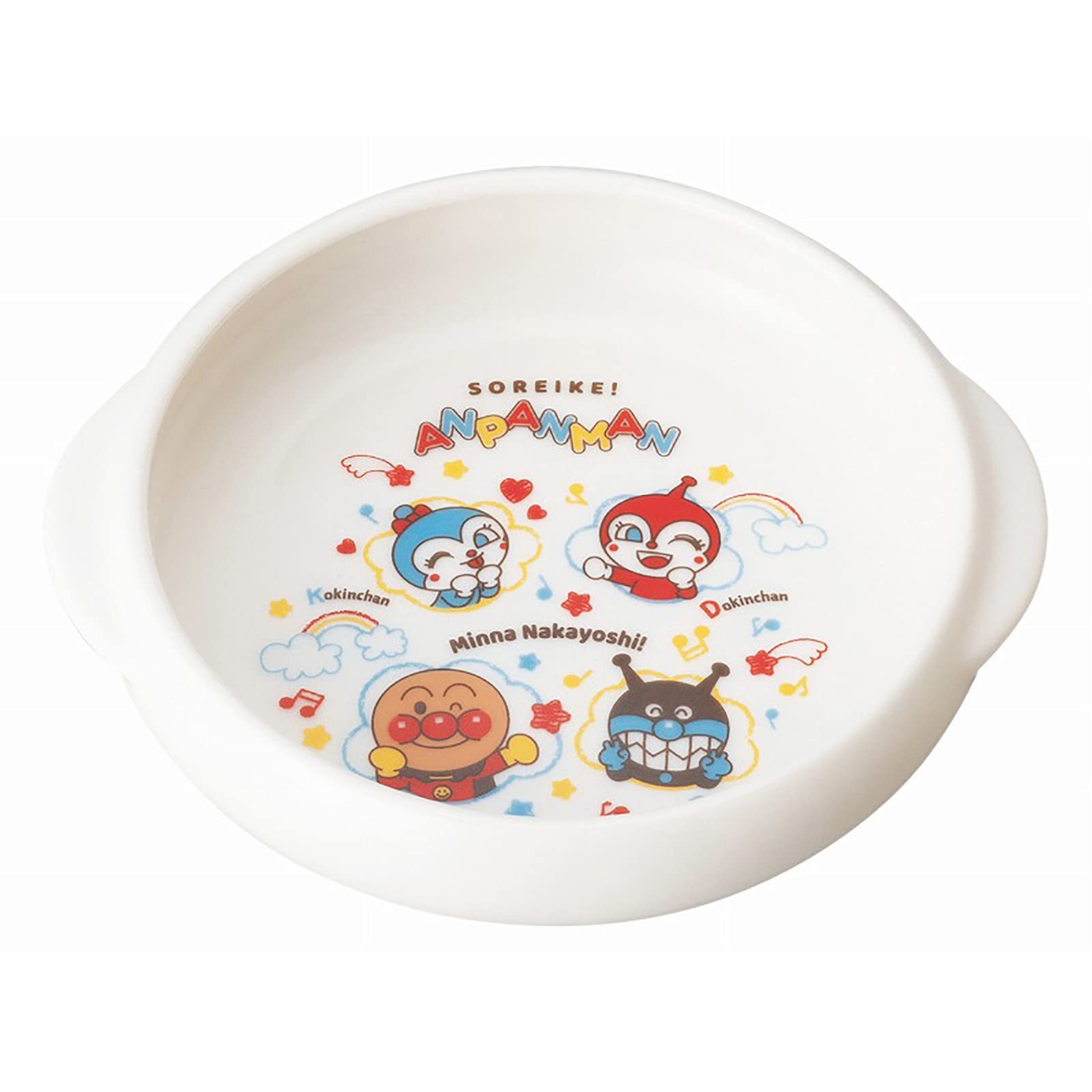 

Universal Tableware for Ideal for Easy 15cm Nakayoshi Microwave and Dishwasher Compatible with Made in Product Number 066129 Let s Go! Anpanman белый