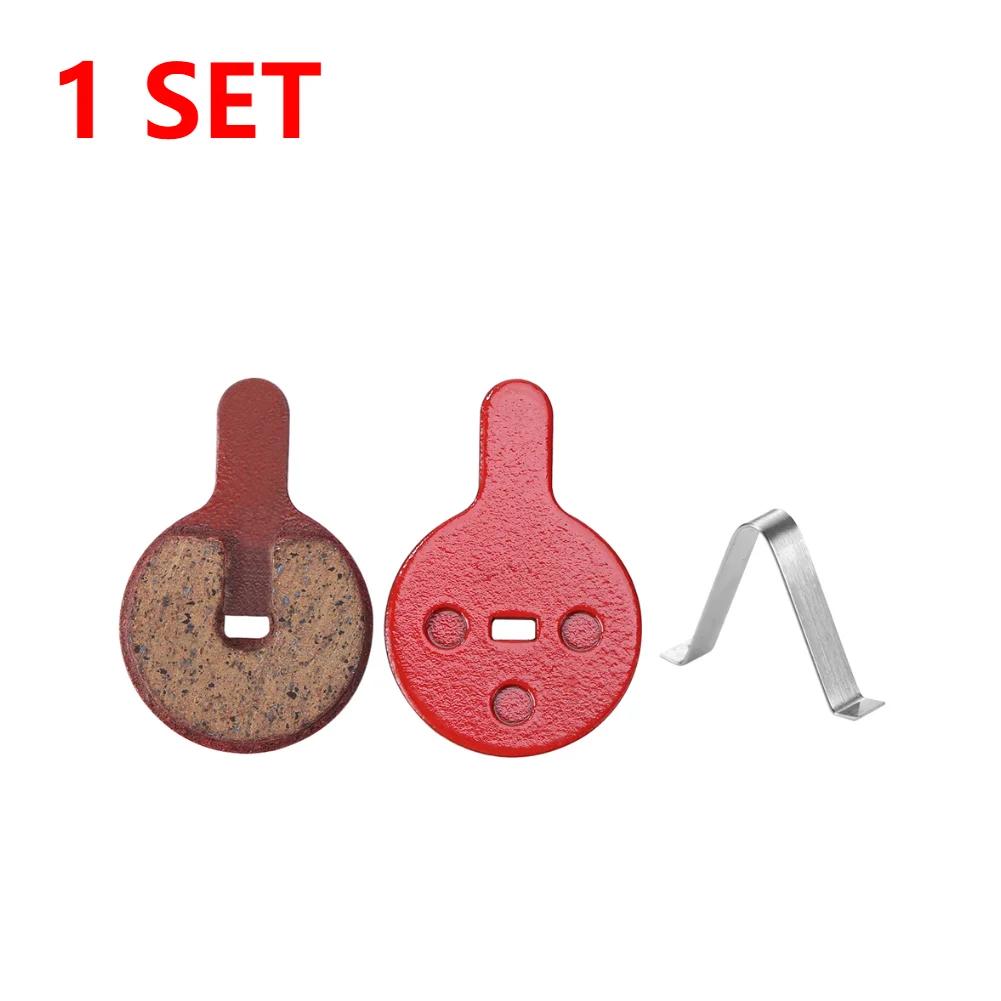 1 Pair Semi-Metallic Bike Brake Pads Mountain Bike Cycling Braking Disc Parts