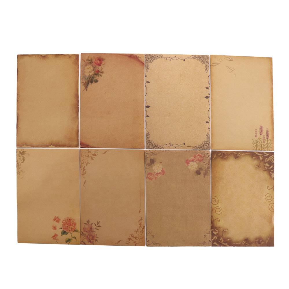 Day Letter Paper Craft Paper Kraft Paper Envelope Letter Pad Writing Paper Retro Vintage