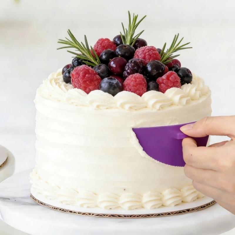 6Pcs Cake Decorating Guide Tool Swag Marker Piping Guide Templates For Perfect Arch Ruffled Designs On Cakes And Pastries