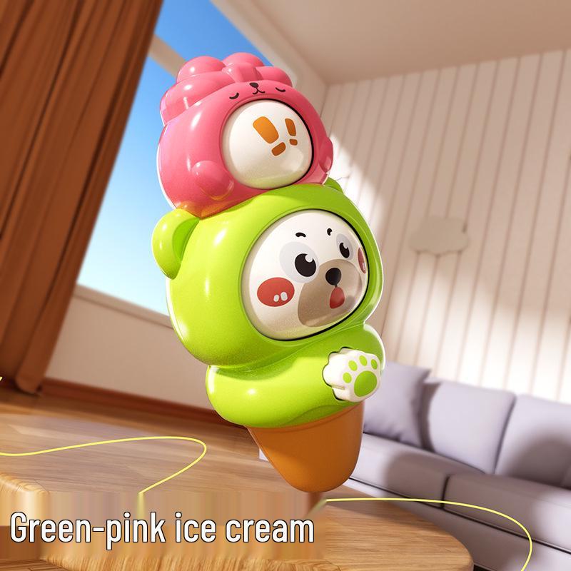 Cartoon Inertial Car: Press to Change Face & Whistle - Cute Toy for Young Children, Perfect Small Gift