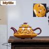250ml Creative Yixing Purple Clay Teapots Handmade Fish Lotus Pot Raw Ore Dragon's Blood Sand Mud Kettle Zisha Tea Set Tea Items