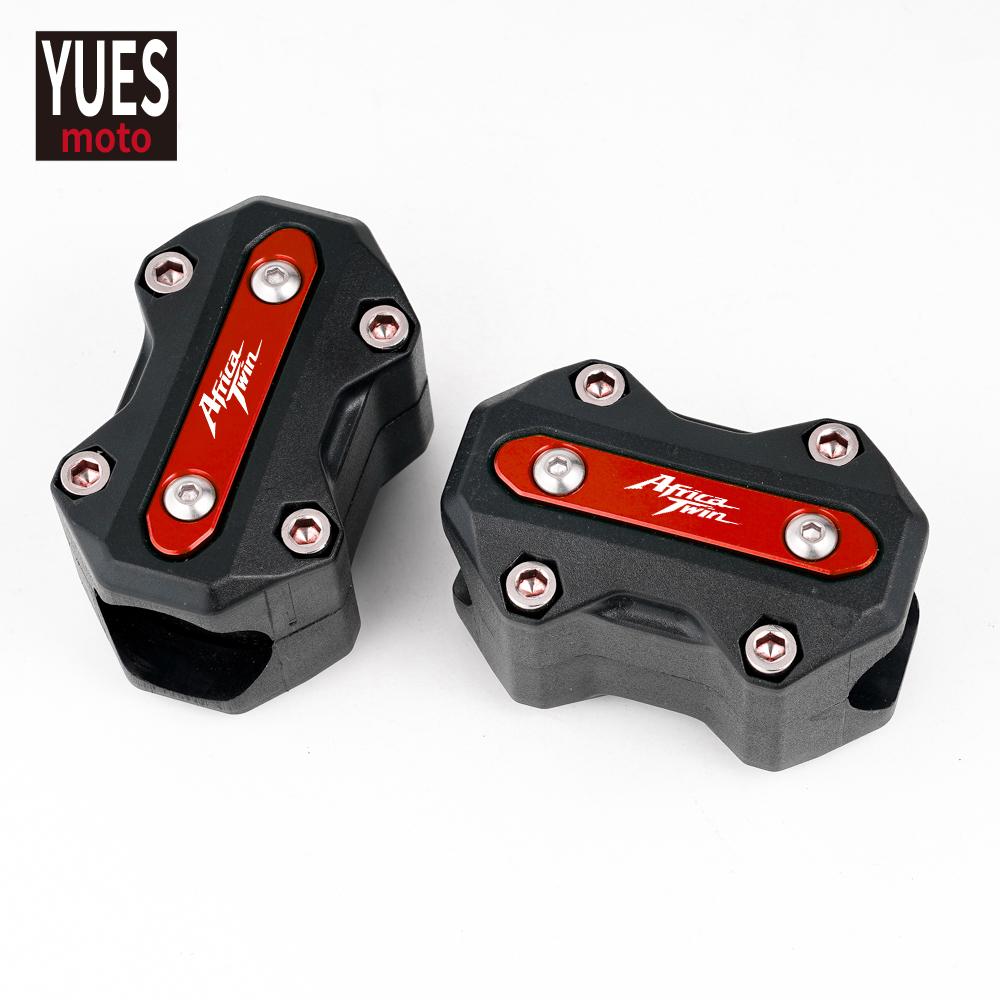 Moto Accessories Engine Guard Bumper Protection Decorative Block For HONDA  Twin CRF 1000 1100 XRV 750 ALL Year