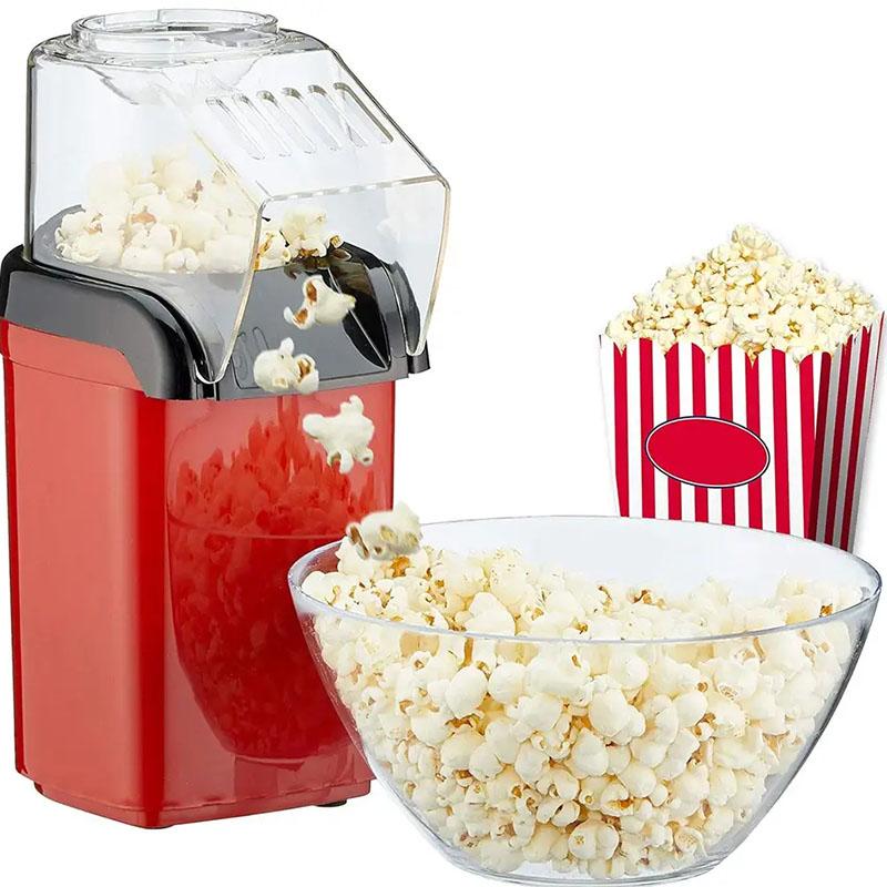 Mini Electric Popcorn Machine for Home Use Fast Heating Bubble Bag Popcorn Maker Ideal for Movie Nights Parties and Snacks