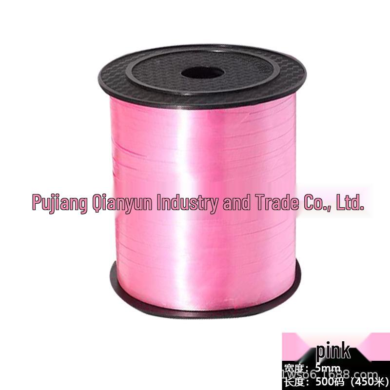 500 Yards Colorful Balloon Ribbon for Weddings, Valentine's Day & Party Decorations