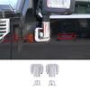 For Hummer H2 2003-2009 ABS Black/Silver Car Exterior Mirror Cover Mirror Protection Trim Cover Sticker Car Accessories