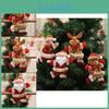 Adorable Plush Dancing Ornaments For Christmas Featuring Snowman Reindeer Bear Decor