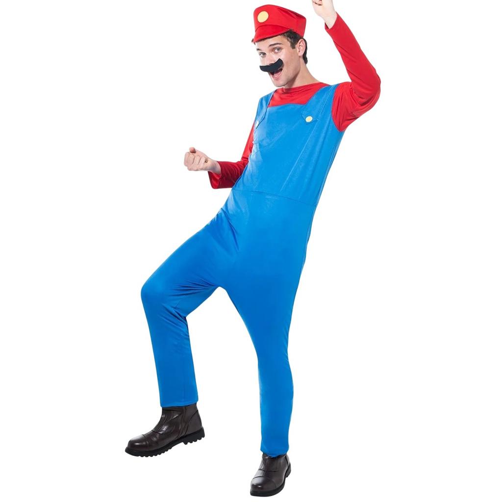 Super Mario Mens Costume Set