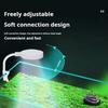 Aquarium Light With Adapter LED Clip On Fish Tank Light, Small Full Spectrum USB Light 360° Rotation Lighting