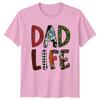 Dad Life Unisexs TShirt Rustic Cowhide Fathers Day Gift For Him