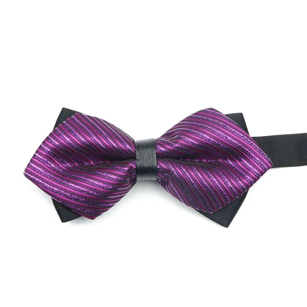 Men Bow Ties Groom Wedding Fashion Adjustable Tuxedo Bowtie Business Colorful Neckties