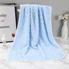 1 PC Soft Thickened Coral Microfiber Fleece Towel Quick Dry Water Absorbent Solid Color for Face And Hand Bathroom Towel