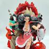 33cm Demon Slayer Anime Figure Kimetsu No Yaiba Action Figure Gk Kamado Nezuko Figurine Collection Model Doll Toys with Light