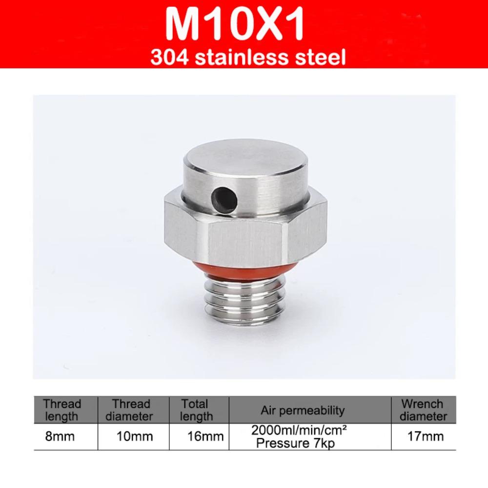 304 Stainless Steel Air Vent Valve Waterproof Breather Vent Valve New Pressure Relief Valve