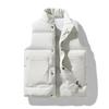 2026 Winter Fashion Vest Tooling Vest Thermal Vest Thickened Overalls Jacket Feather Cotton Vest