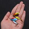 Fishing Spinner Bait 9G Spoon Lure Metal Baits Treble Hook Artificial Fish Wobbler Feeder Carp Spinnerbait