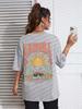 Arizona Scenery Printed Womens T-Shirt Harajuku Personality Tshirt Fashion Casual Clothing Breathable Summer T Shirts Women