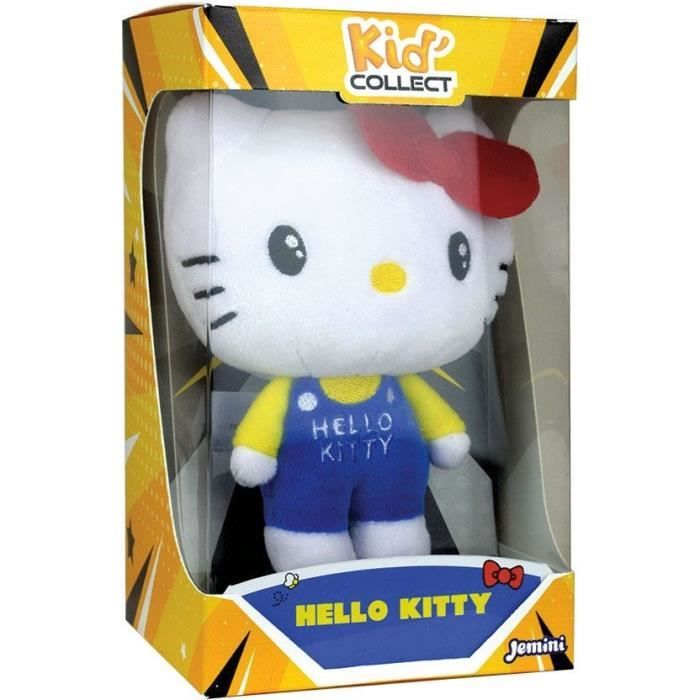 Peluche à collectionner - JEMINI - Hello Kitty - Kid'collect +/- 13 cm