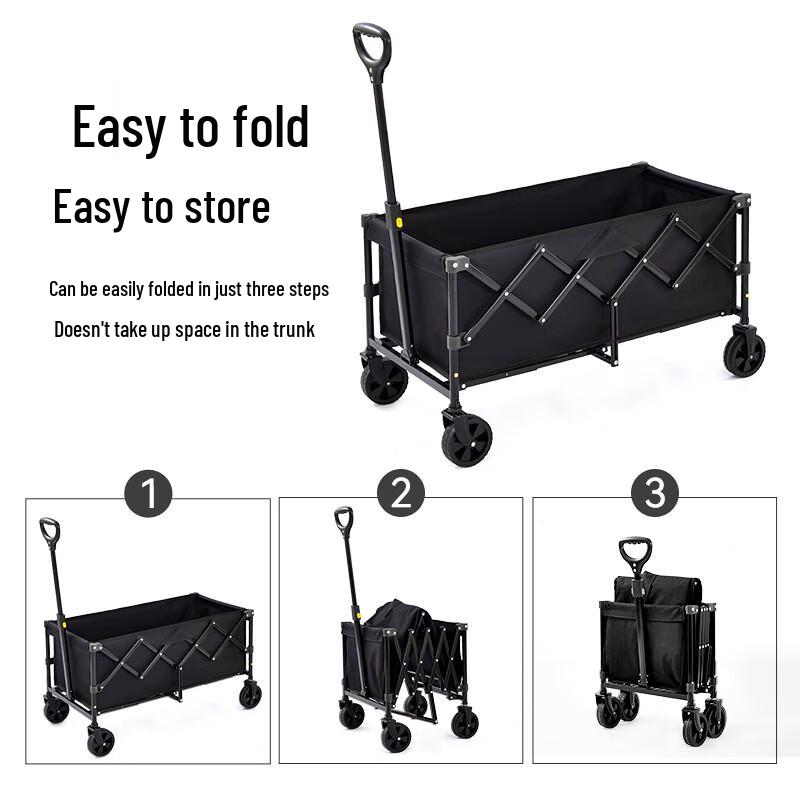 OEING Foldable Outdoor Camping Cart