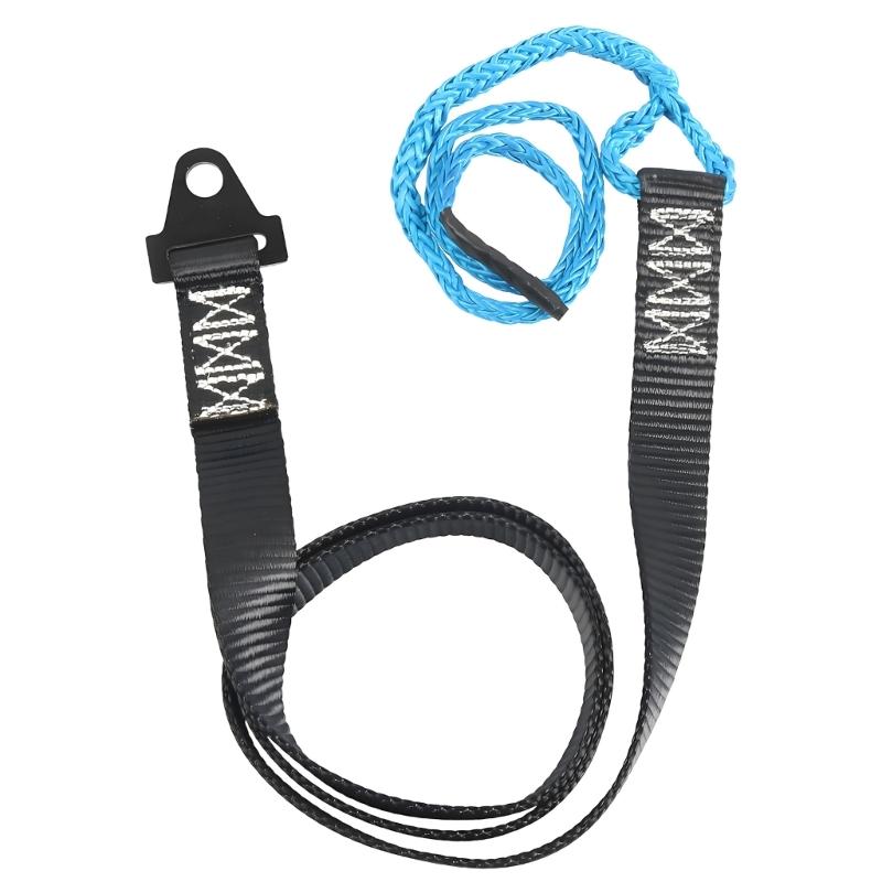 64 Inches Reinforced Winch Strap Abs Snow Plow Winch Strap Easy to Use for Winter Outdoor Work On ATV UTV & Snow Plows